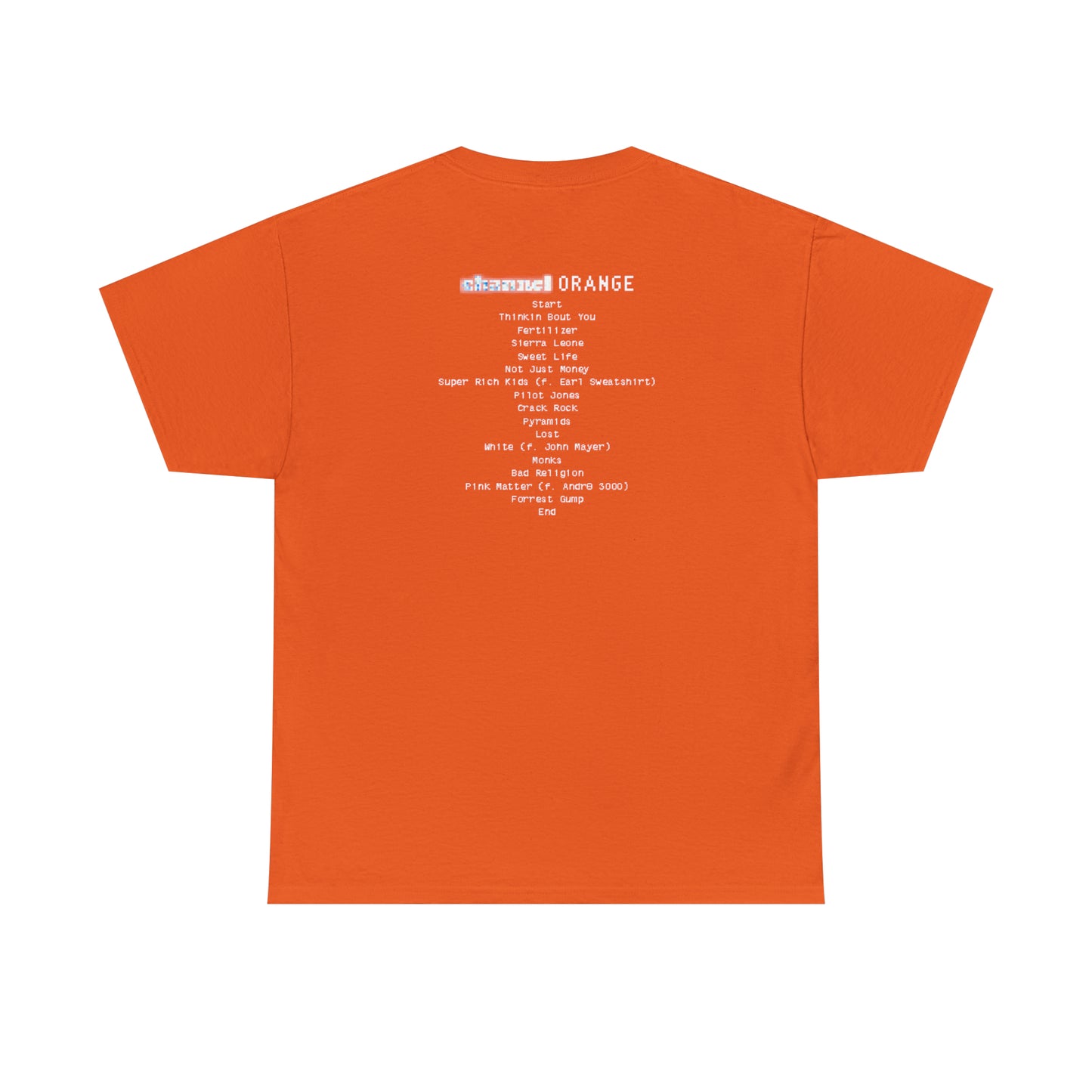 Frank Ocean's Channel Orange Unisex heavyweight t-shirt