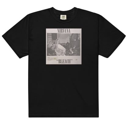 Nirvana's Bleach Photo Unisex heavyweight t-shirt