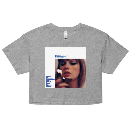 Taylor Swift's Midnights Unisex heavyweight crop-top