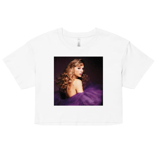 Taylor Swift's Speak Now (Taylor's Version) Unisex heavyweight crop-top